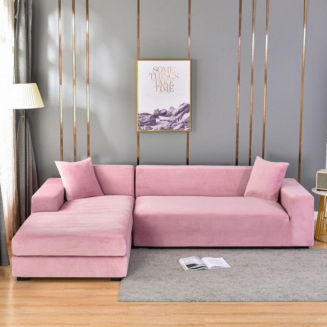 50% OFF | SofaLuxe™ - Elastic Velvet Sofa Bed Cover [Last Day Sale] 