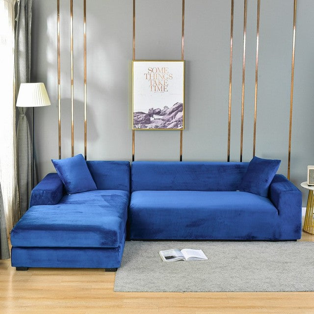 50% OFF | SofaLuxe™ - Elastic Velvet Sofa Bed Cover [Last Day Sale] 