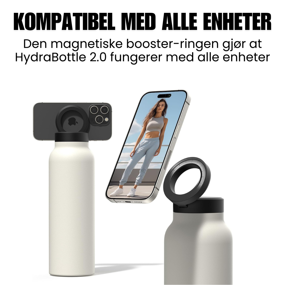 HydraGrip bottle - Drink, hold, enjoy hands-free!