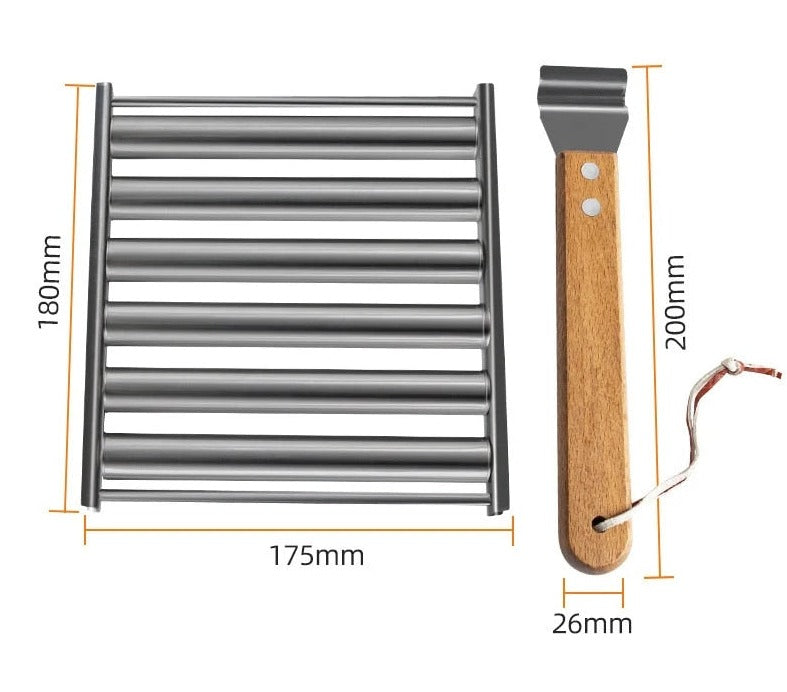 50% OFF | WurstRoller™ - Stainless Steel Grilled Sausage Roll [Last Day of Sale]