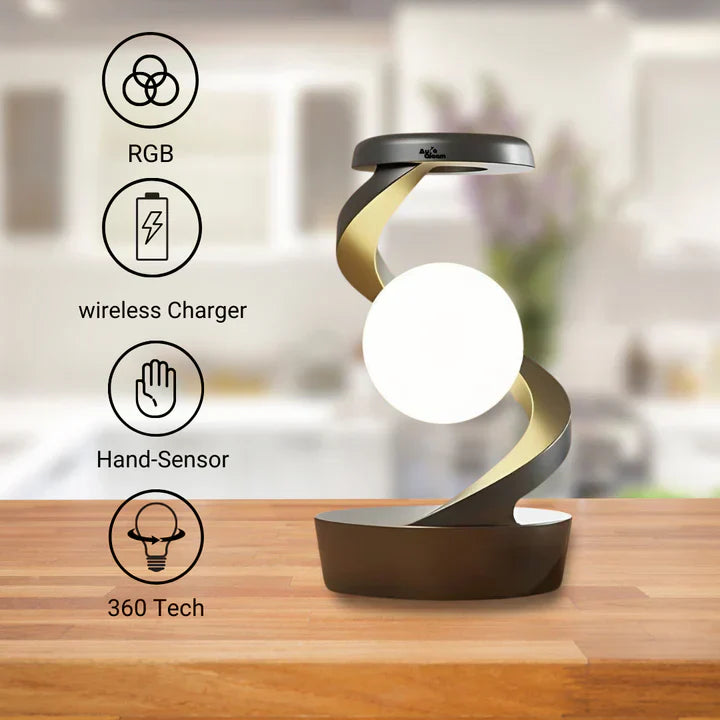 50% OFF | OrbGlow - Floating Globe Lamp 
