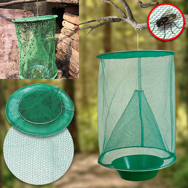 FlyCage - put an end to flies in the garden and in the house 