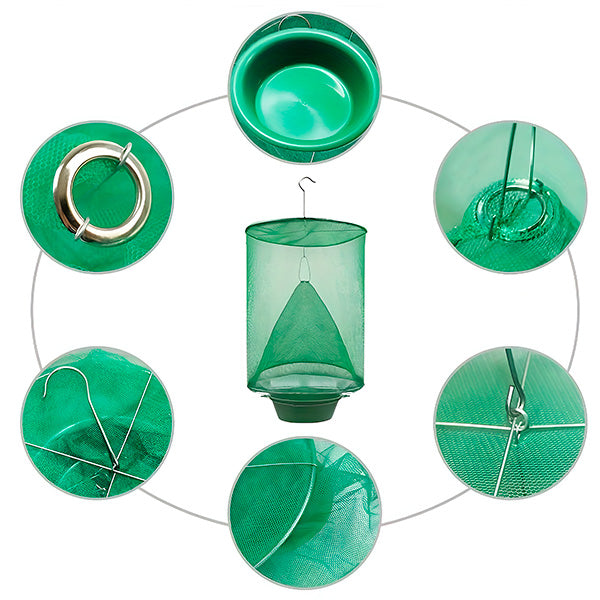 FlyCage - put an end to flies in the garden and in the house 