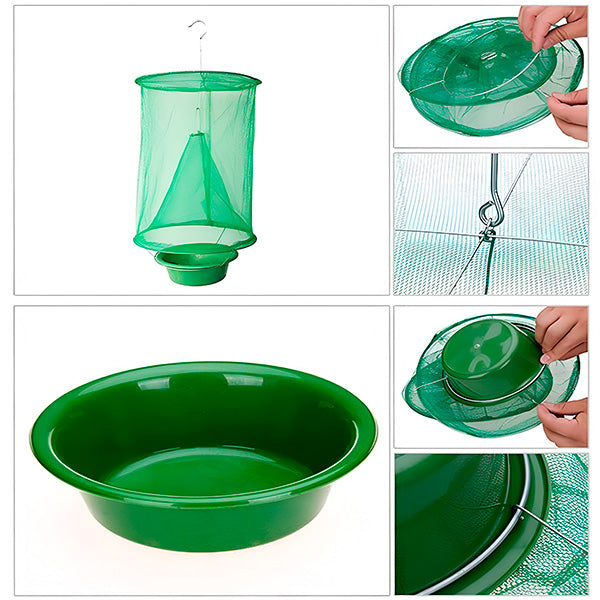 FlyCage - put an end to flies in the garden and in the house 