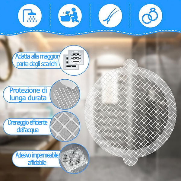 DrainCaps - Never a clogged drain again in seconds (set of 25)