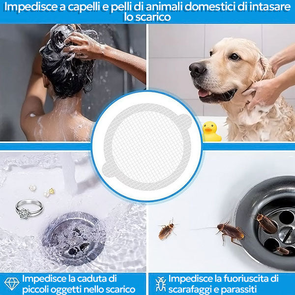 DrainCaps - Never a clogged drain again in seconds (set of 25)