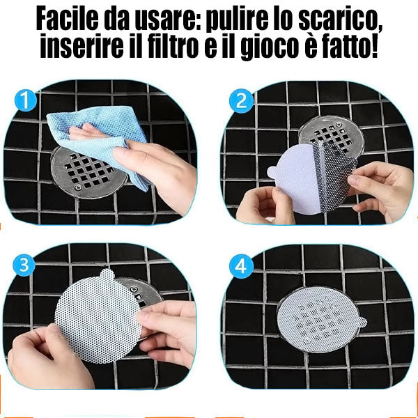 DrainCaps - Never a clogged drain again in seconds (set of 25)