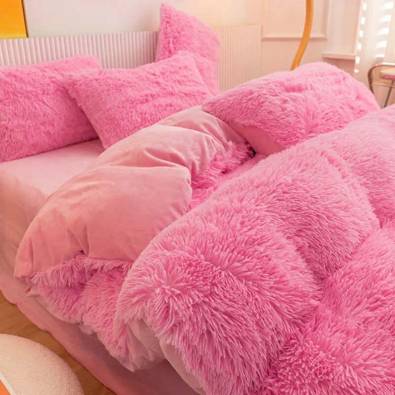 ShagLuxe - Plush Shaggy Duvet Cover Set [Last Day Sale] 