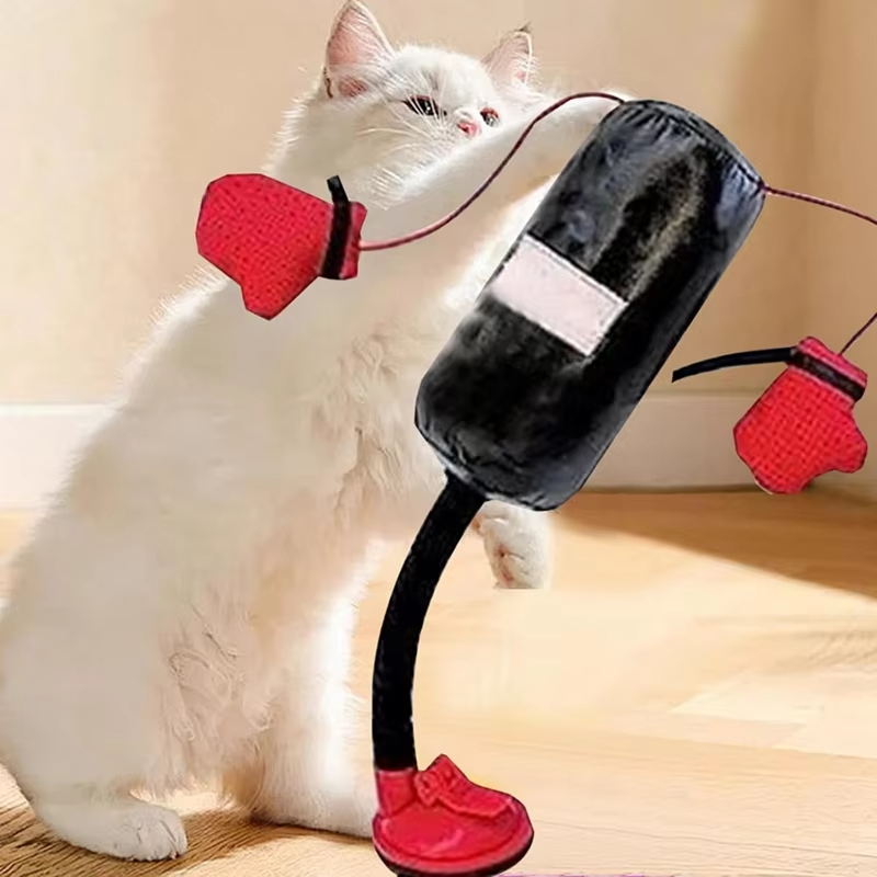 PawPunch - The interactive punching bag toy for cats