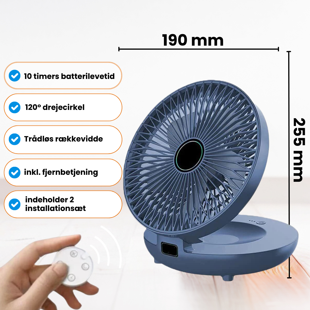 VentiBreeze - Your portable fan with remote control