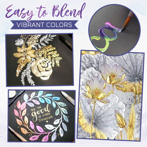 50% OFF | ArtisticGleam™ - Metallic Watercolor Paint Set [Last Day Sale]