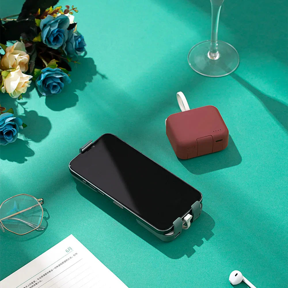 TravelCharge™ - Lightweight, high-capacity charging solution for busy lifestyles [Last day sale]
