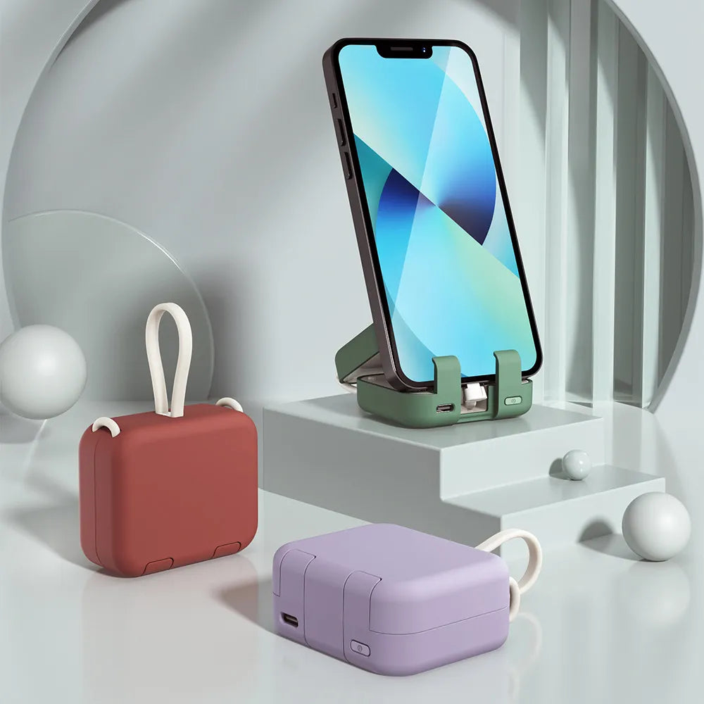 TravelCharge™ - Lightweight, high-capacity charging solution for busy lifestyles [Last day sale]