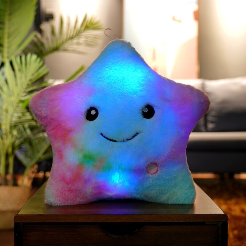 SleepyGlow - cozy pillow, cushion and night light in one