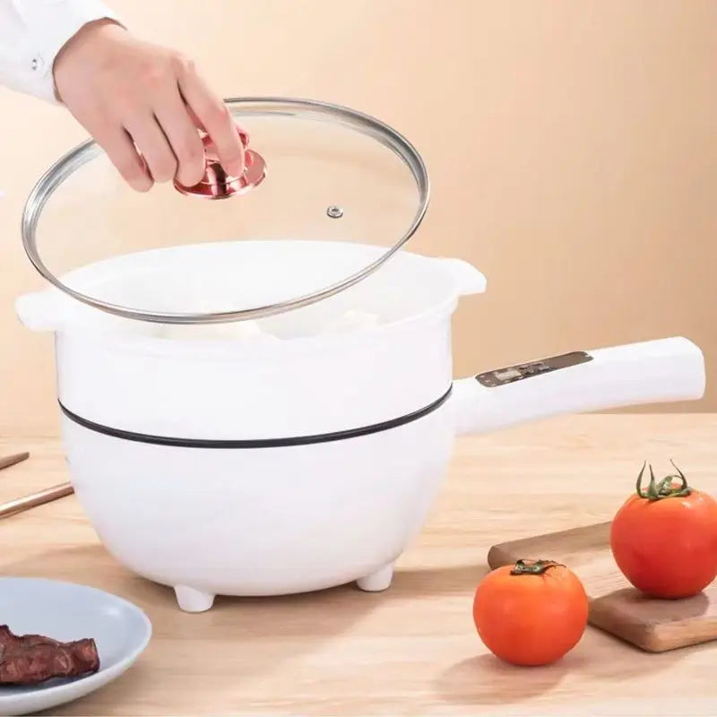 CrispyPan - Electric frying pan for versatile cooking