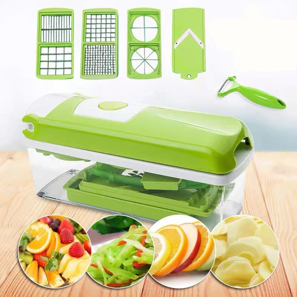 DeliSlice - Multifunctional fruit and vegetable slicer