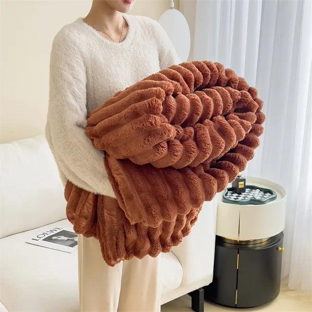 WavePlush - Soft, warm, cozy blanket for home [Last day sale]