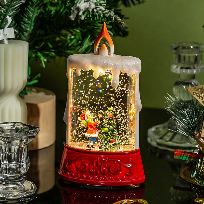 Kerstlantaarn die sfeer toevoegt aan het interieur