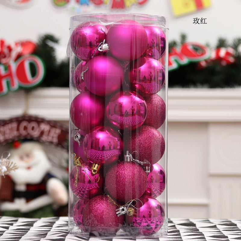 Decoratieve kerstballen voor het versieren van een kerstboom