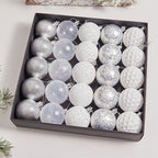 Kerstboomballen | Gouden designs | 9-delige set