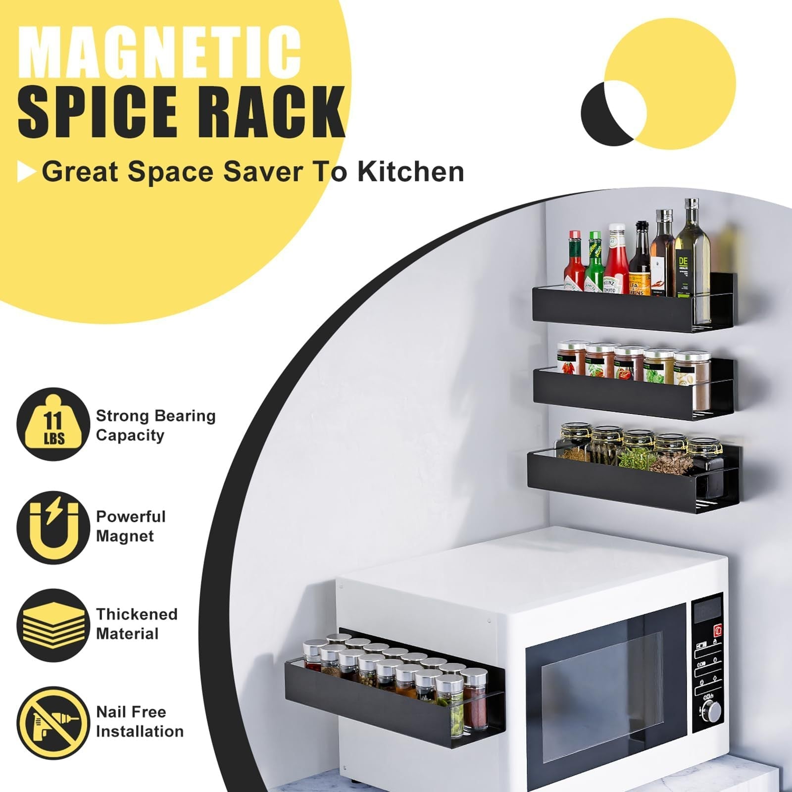 MagSpicer - Magnetic spice rack