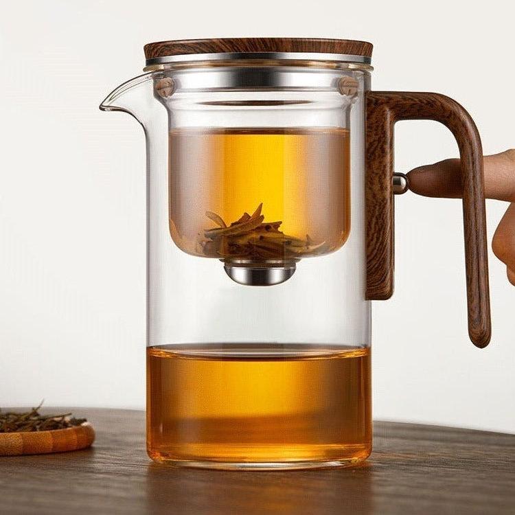 Tealuxe™ - Elegant glass teapot with infuser [Last day sale]