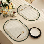 Decoratieve placemat | Elegant patroon | Antislip onderzijde