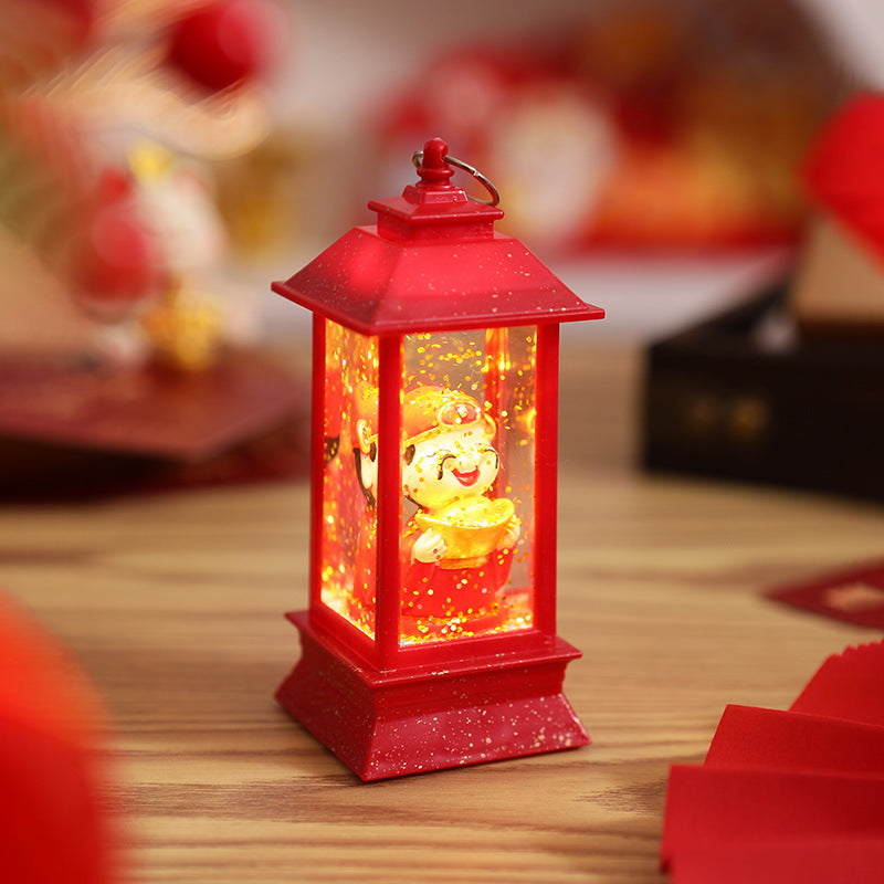 Decoratieve lantaarn met warm licht voor feestelijke momenten