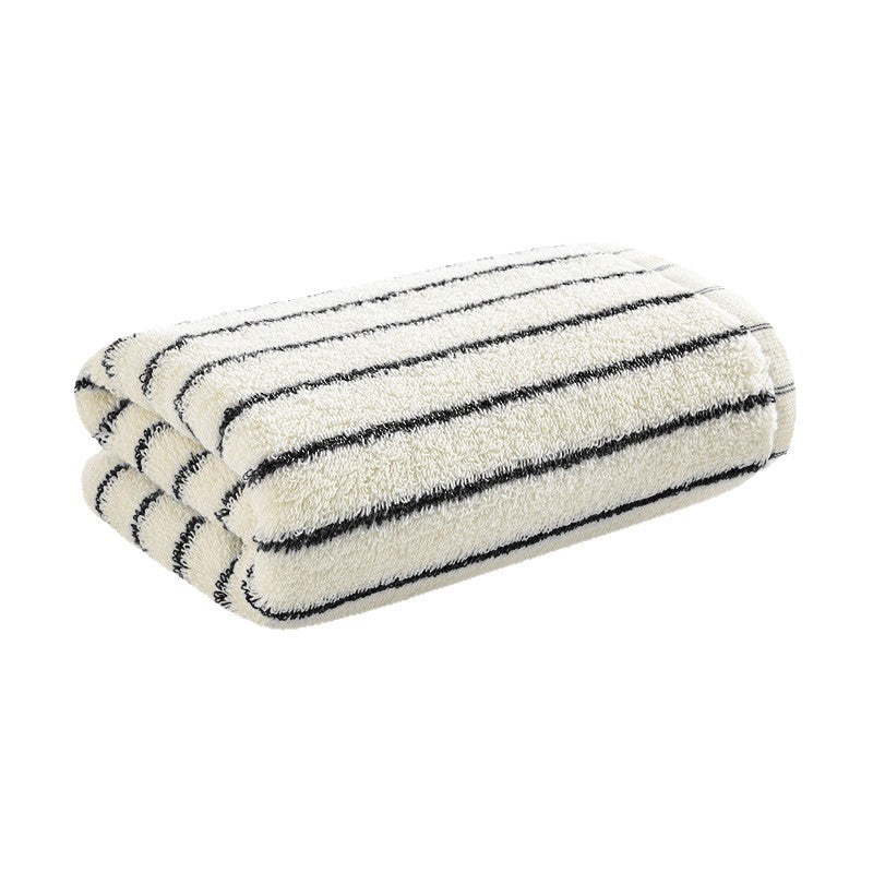 Zachte handdoek geschikt voor de badkamer en het badmoment