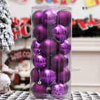 Kerstballenset | Mix van structuren | Voor kerstboom en krans