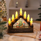 Feestelijke LED-decoratie voor in huis tijdens kerst