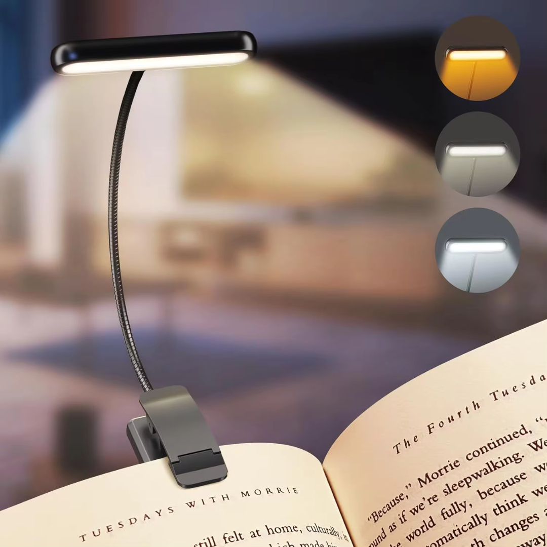 LiteGrip - LED reading lamp with clip [Last day sale]