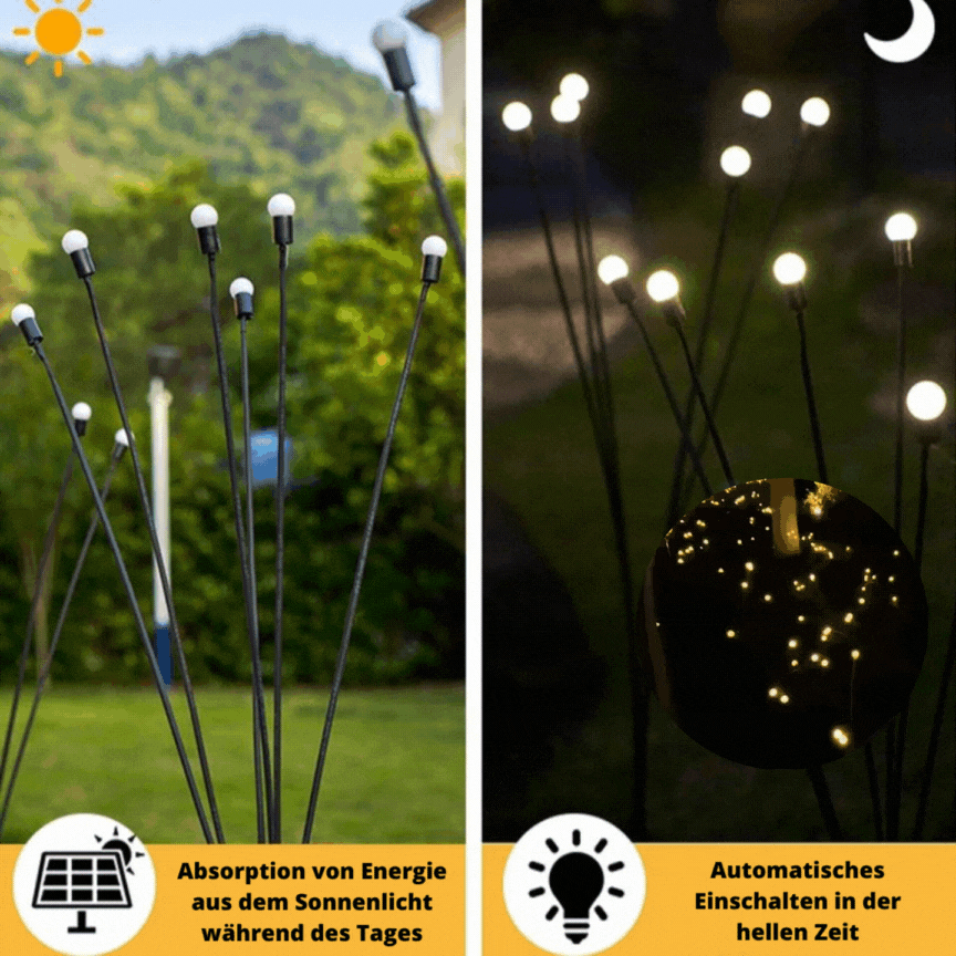 50% OFF | SolarFly™ - Solar-Powered LED Firefly Lights【Last Day Sale】