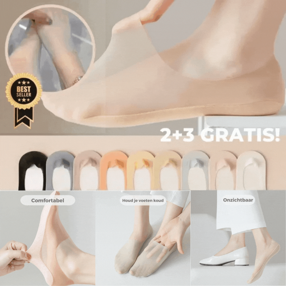 2+3 FREE | Comfy™ - Ice Silk Socks [Last Day Sale] 