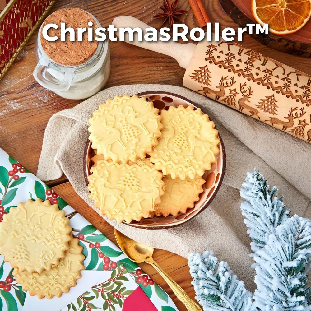ChristmasRoller™ - Christmas Cookie Rolling Pin [Last Day Sale] 