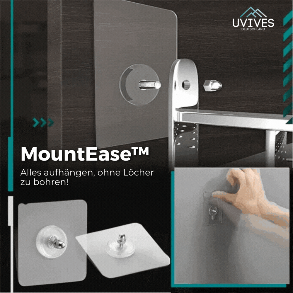 5+5 FREE | MountEase™ - Holeless Screw Hooks [Last Day Sale] 
