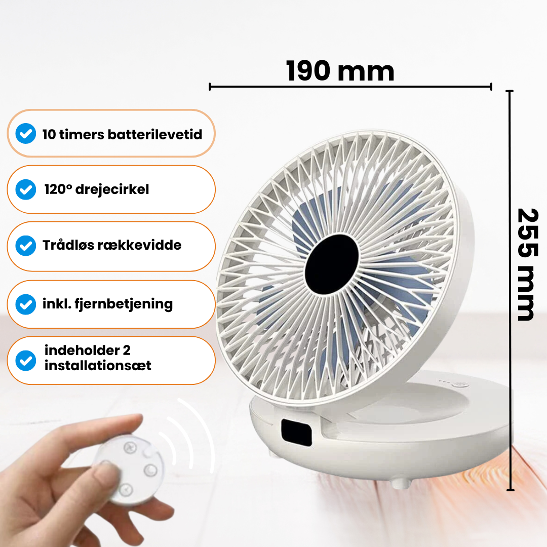 VentiBreeze - Your portable fan with remote control