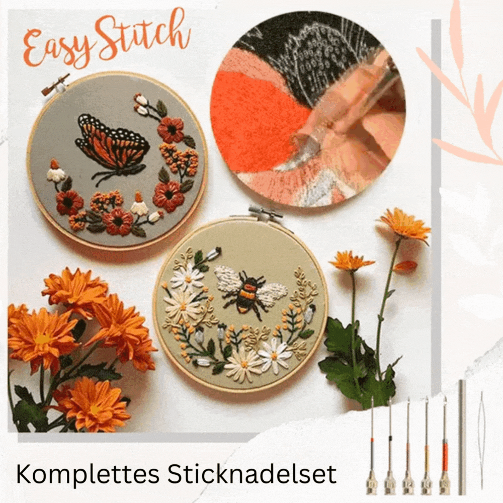 50% OFF | EasyStitch™ - Embroidery Needle Set [Last Day Sale].