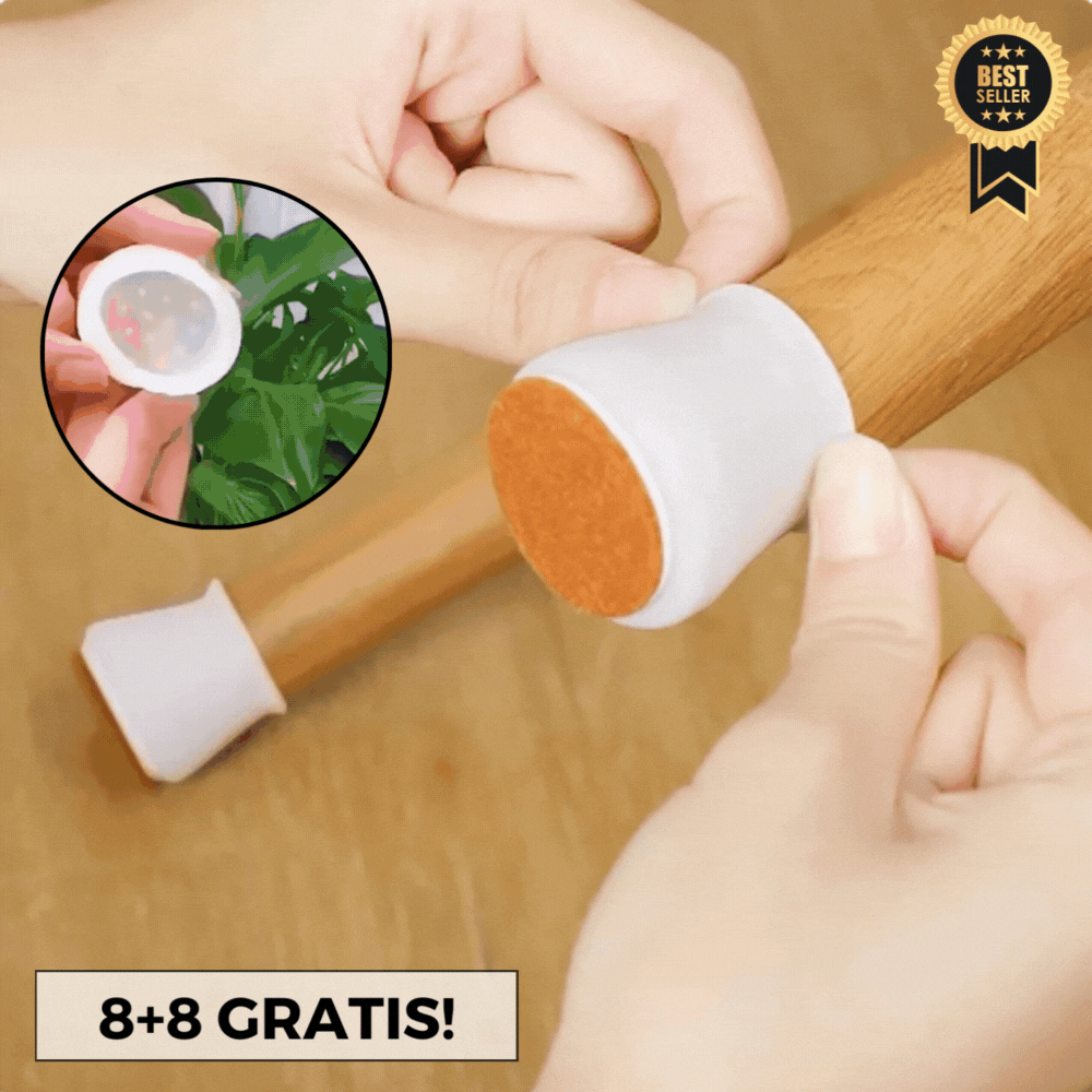 8+8 FREE | QuietGlide™ - Silicone Furniture Leg Protector [Last-day sale].