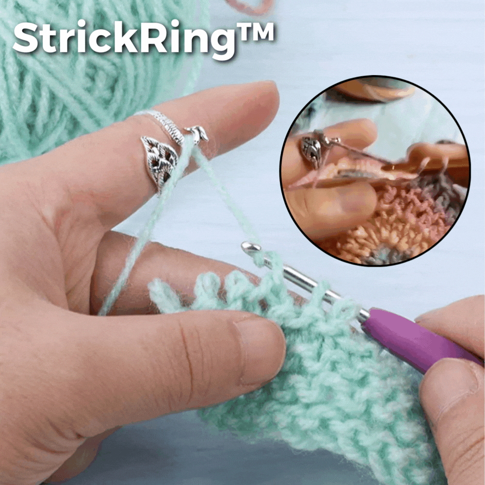 Buy One Get One Free | StrickRing™ - Adjustable Rings for Crochet/Knitting [Last Day Sale]
