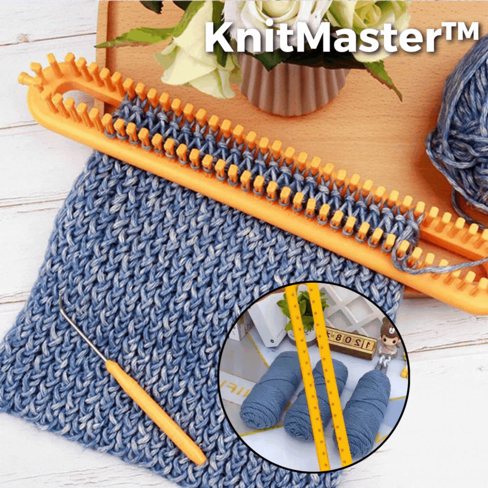 50% OFF | KnitMaster™ - Knitting Loom Set [Last Day Sale] 