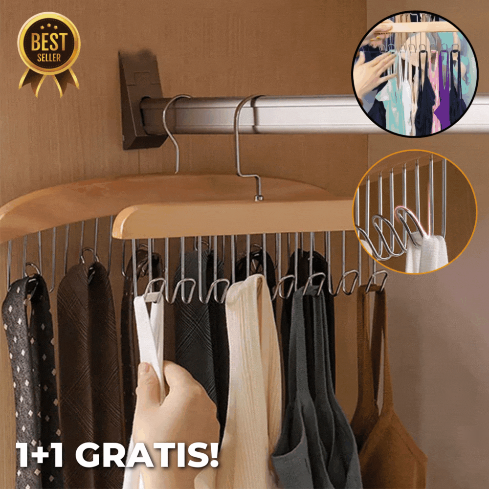 1+1 FREE | SecureFit™ - Never mind an unorganized Kleiderschrank! 