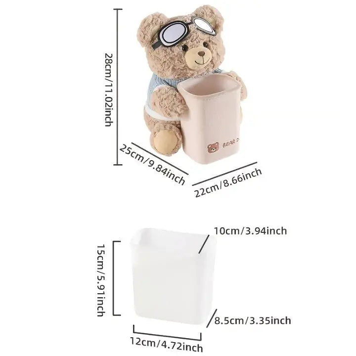 TidyBear – Fun car organizer &amp; tissue dispenser