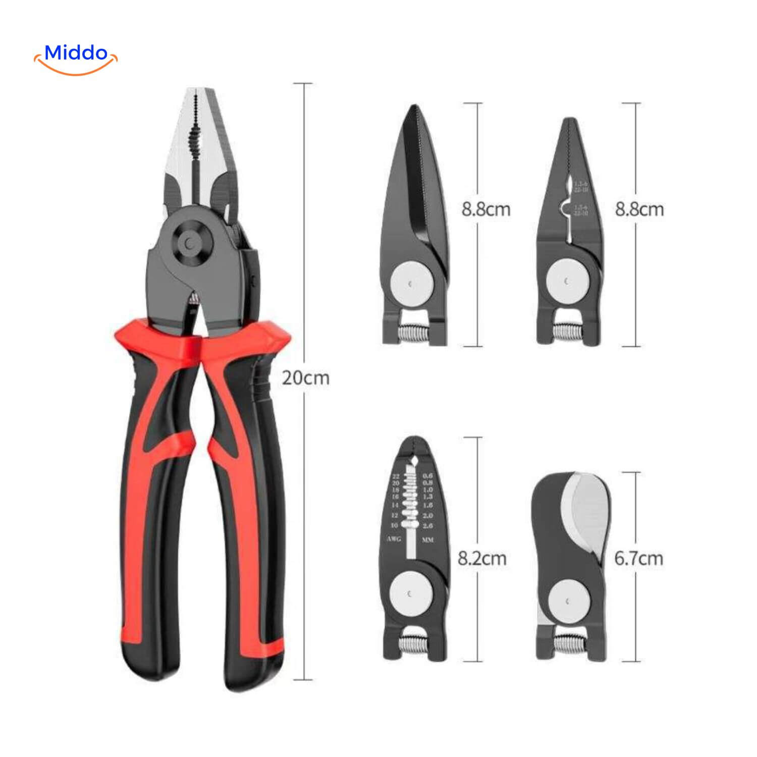 FixMate Pro - 6 tools, 1 handle, endlessly practical
