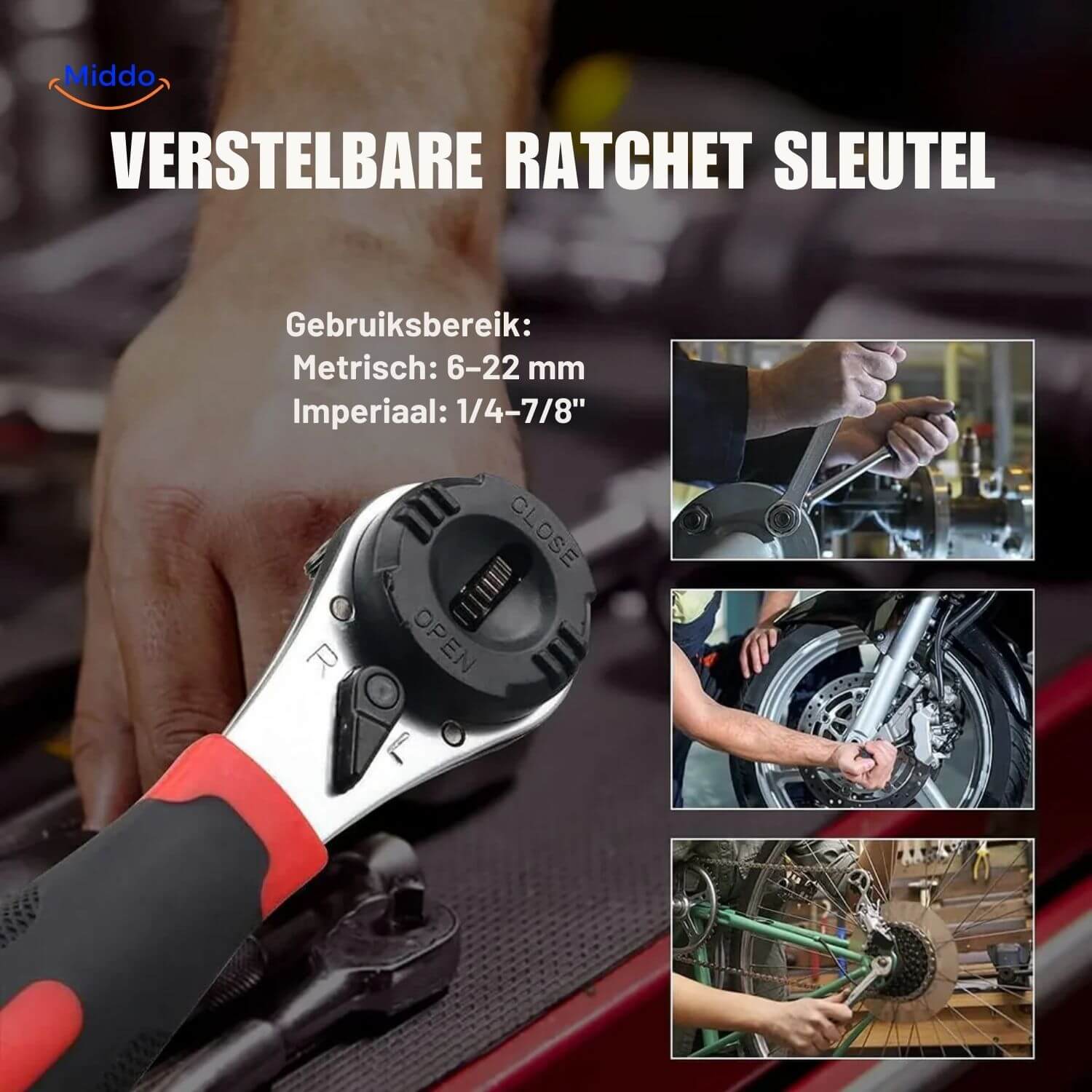 FixMate Pro - 6 tools, 1 handle, endlessly practical