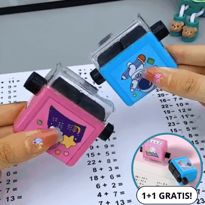 Buy One Get One Free | RekenWonder™ - Math Roll Design Stamp for Kids [Last Day Sale]