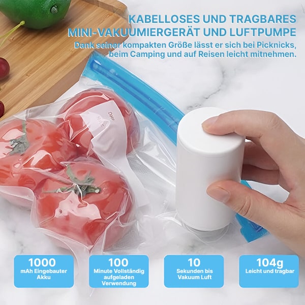 FreshLock Mini – lock in freshness, save space!