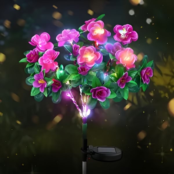 FlowerLume - Solar-powered flower lamps