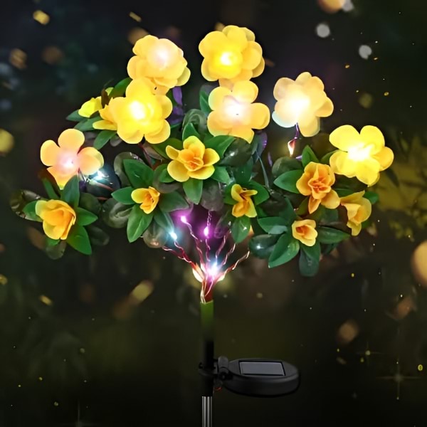 FlowerLume - Solar-powered flower lamps
