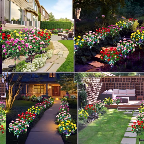 FlowerLume - Solar-powered flower lamps